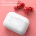 thumbnail image 6 of PRINxy Upgraded Digital Heart Shaped Bluetooth Earphones Noise Reduction Sports Wireless In Ear Bluetooth Earphones Red, 6 of 9