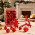 thumbnail image 5 of LOWLHOME Christmas Ornament Set Assorted Hanging Baubles Gift Box Variety Shaped Tree Decorations For Holiday Party, 5 of 7