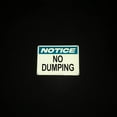 thumbnail image 6 of TRADESAFE No Dumping Signs, Wall Notice Safety Signs, 14” x 10”, 40 Mil Aluminum Safety Sign, 6 of 6