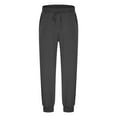 thumbnail image 6 of ZVNAΖH Men's Pajama Joggers -Lightweight Pj Bottoms Lounge Pant Drawstring Pockets Elastic Banded Ankle Sleep Pant, 6 of 8