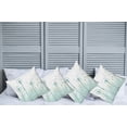 thumbnail image 2 of Ambesonne Spring Throw Pillow Cover 4 Pack, Floral Botany Blooms, 16", Almond Green Khaki, 2 of 7