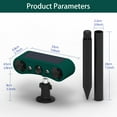 thumbnail image 2 of Solar Strobe Light with Motion Sensor Alarm Timed Human Body Induction Infrared Alarm Light Anti-theft Animal Repellent Device Energy-saving Environmentally IP55 Waterproof for Home Villa F, 2 of 7