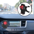 thumbnail image 5 of Car Phone Mount Holder Support Windshield Dashboard Universal Car Mobile Phone Cradle for Smartphone and GPS (Red), 5 of 5