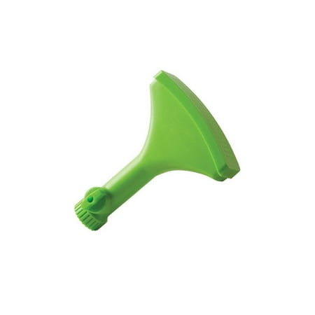 6.5" Lime Green Fan Hand Spray Outdoor Flower Garden Hose Nozzle with Spike