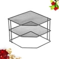 thumbnail image 2 of 1Pc Triangle Rack Kitchen Shelf Corner Rack Seasoning Bracket for Storage Kitchen Bathroom, 2 of 6