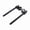 Black, variant on 38mm HandleBars Clip On Handle Bar For KAWASAKI ZX600 ZX750 Ninja 600R ZX-7 1989-1992 Cafe Racer