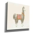 thumbnail image 2 of Epic Graffiti 'Festive Llama I' by Danhui Nai, Canvas Wall Art, 37"x37", 2 of 3