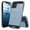 Blue, variant on TJS for Samsung Galaxy S23 Ultra Phone Case, Dual Layer Brushed Finish Hard Inner Layer Armor Cover for Galaxy S23 Ultra (Blue)