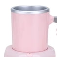 thumbnail image 3 of Enfriador de taza de enfriamiento instantáneo eléctrico 110 V, Mini refrigerador de aplicación amplia Conductividad fuerte para cerveza Jugo Leche Rosado, 3 of 3