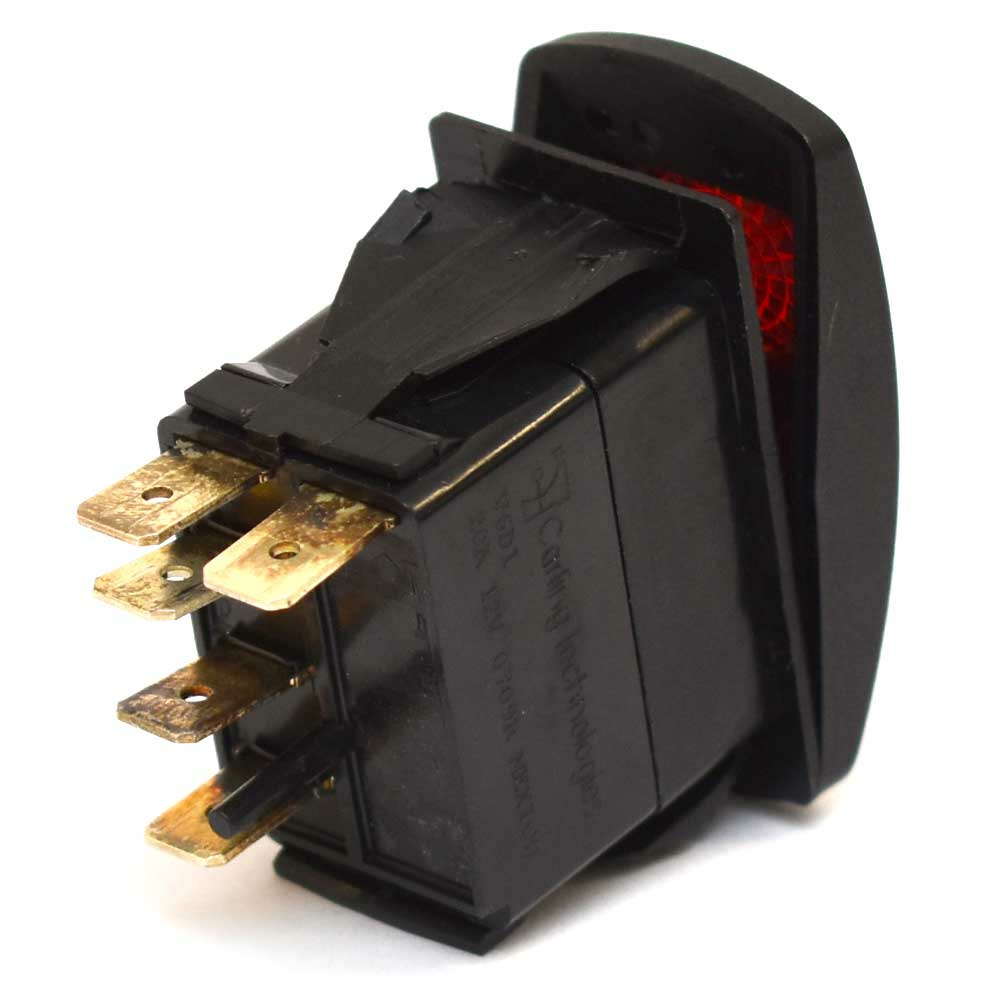 Carling On/Off Contura V Boat Rocker Switch | Courtesy Lights 5-Spade
