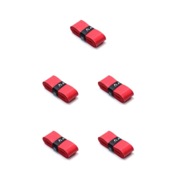 Eigraketly Cinta de sobregrip de raqueta absorbente de sudor de primera - Banda de sudor antideslizante y transpirable roja Type2 NO2