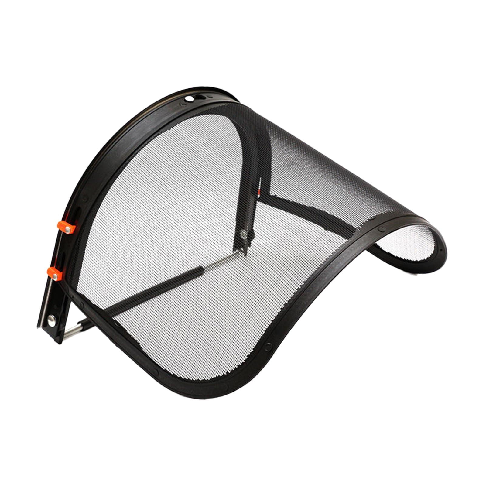 figatia 2xFace and Bracket Combo for Full Brim Hard Hats Black Metal Wire Visor