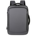 thumbnail image 2 of TFixol 2022 New Business Commuter Backpack with Custom Logo Printing, 15.6 Inch Laptop Compartment, Durable Fabric, Black, One-Piece Drop Shipping, 2 of 5