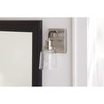 thumbnail image 4 of Progress Lighting Rushton 1-Light Wall Sconce, Brushed Nickel, Clear Glass Shade, 4 of 14