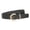 Black, variant on Women's Basic Belt Autumn Adjustable Belts Date Summer Spring Groove Belt 2025 Faux Leather D Ring Umber X-Small-Large