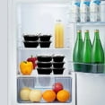 thumbnail image 7 of Package Bento Box Meal Prep Containers with Lid 2 Compartment, 35 Oz, 20-Pack, 7 of 7