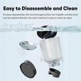 thumbnail image 2 of APP Control Automatic Pet Feeder,4.2L 2.4G WiFi Enabled Pet Feeder,Dual Bowl Automatic Pet Food Dispenser for Cats&Dog B, 2 of 5