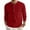 Q5-Wine, variant on Homeyce Mens Long Sleeve Tee Shirts Solid Color with Button Henley Shirt Vintage Lightweight Stand Collar Tee Tops Big and Tall Pullover Tees Tops,Red M