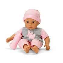 Madame Alexander Sweet Smiles Baby Doll, Pink Bunny, Medium Skin Tone