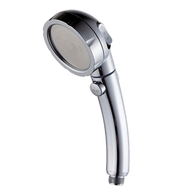 Cabezal de de alta presión de 3 velocidades Potente baño con rociador Flujo de agua estable Plata Sunnimix Cabezal de ducha de alta presión
