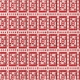 thumbnail image 1 of Ahgly Company Indoor Square Patterned Ferrari Red Area Rugs, 6' Square, 1 of 6
