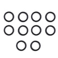 thumbnail image 4 of 10 Pcs Inserts de Doigts pour Coupe de Cheveux, Inserts de Doigts Détachables Réguliers pour Barbier Professionnel, Noir, 4 of 8