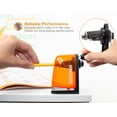 thumbnail image 5 of Bostitch Multi Mount Manual Kids Pencil Sharpener, Orange, 5 of 14