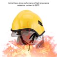 thumbnail image 3 of Casco de Bombero, Sombrero PlásTico de Seguridad Estándar Retardante Soldador de Montañismo Trabajo de Gran Altitud para el Sitio de Construction Limpieza de electricistas, 3 of 7