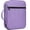 Purple, variant on Solid Color Book Carry Bag with Handle, Multi-Pocket Zippered Book Protective Case for Bible Study Supplies, Lightweight Fabric Book Storage Tote for Church Travel Reading