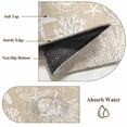 thumbnail image 6 of Rustic Coastal Round Area Rug 3Ft Washable Small Circle Rugs for Kitchen Entryway, Sea Nautical Summer Beach Starfish Coral Non-Slip Carpet Floor Mats Indoor Outdoor Carpet Runner Home Decor, 6 of 8