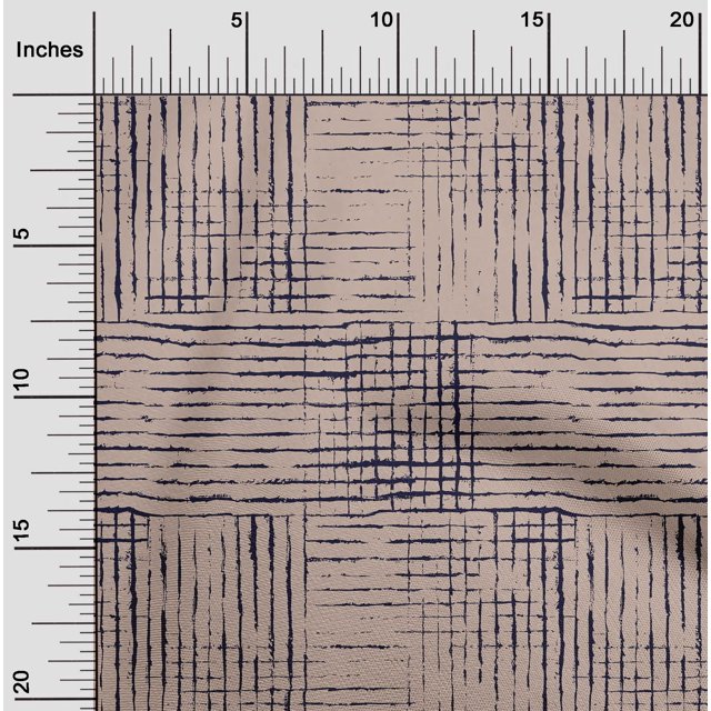 oneOone Polyester Lycra Light Beige Fabric Geometric Abstract Sewing Craft Projects Fabric Prints By Yard 56 Inch Wide