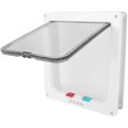 thumbnail image 3 of Cat Flap Controllable Flexible Switch Pet Door Easy Installation Cat Flap Door(XL), 3 of 8