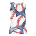 thumbnail image 4 of Honeeladyy tank tops for men big and tall New Men's Baseball 3d Printing Tank Top Casual Sports Sleeveless T-shirt Tank Top/shirt Blouses, 4 of 4
