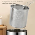 thumbnail image 3 of Friteuse, Pot de Friteuse Multifonction en Acier Inoxydable 304 pour Cuisine Maison, 3 of 7