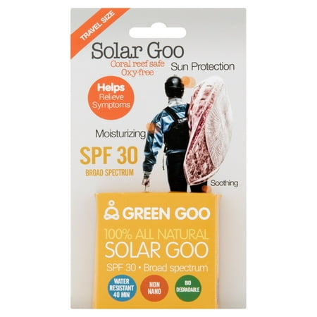 Green Goo Solar Goo Sun Cream, SPF 30, .7 oz