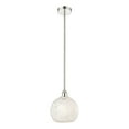 thumbnail image 4 of Innovations Lighting - White Mouchette - 1 Light Stem Hung Mini Pendant In, 4 of 7
