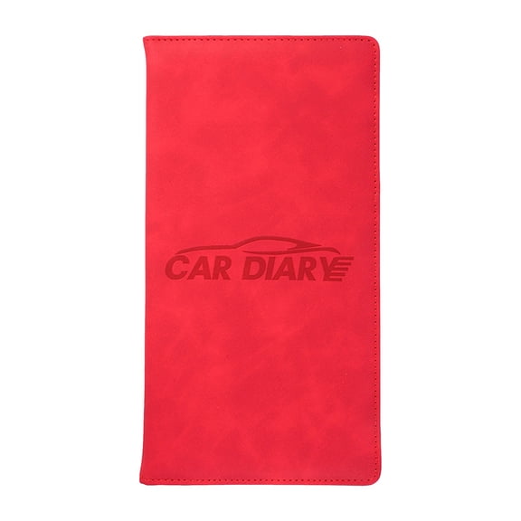 NWOKYZGH Car Registration and Insurance Holder, Vehicle Glove Box Car Organizer, Auto Truck Comparment Accessories Case for Driver License, Cards