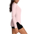 thumbnail image 3 of Plebaso Chandails de Soleil Upf 50+ pour Femmes à Manches Longues, Protection Solaire, Hauts Athlétiques pour la Course, la Randonnée, la Pêche, 3 of 6
