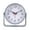 Dark Gray, variant on Decorative Metal Table Clock for Living Room Bedroom or Offices Space Timepiece