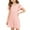 Pink1664, variant on MEZZALL Kids Fashion Solid Color Dresses Round Neck Short Sleeve Casual Comfortable Pocket Dress Lovely Toddler Wear