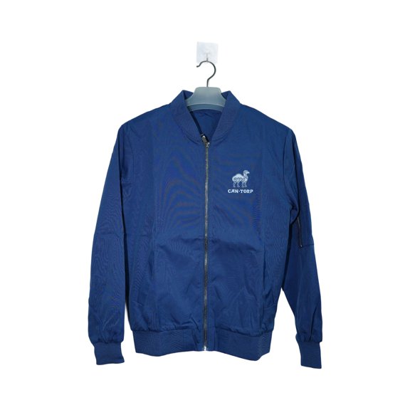 cantorp auspicious clouds and camel Men's Bomber Jacket Lightweight Casual Flight Windbreaker Zip Up Coat with Pocket