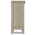 thumbnail image 3 of Simpli Home Artisan SOLID WOOD 30" Wd. Contemporary Low Storage Cabinet in Distressed Grey, 3 of 12