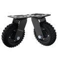 thumbnail image 1 of Rueda giratoria Lygoeege, resistente, 15 cm x 2, capacidad de 360 kg, 1 of 5