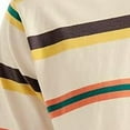 thumbnail image 3 of RYDCOT Men's Fashion Casual Cotton Loose Fit Crewneck Classic Striped T-Shirt Multicolor, 3 of 3