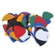 thumbnail image 1 of 100 Uds. Púas de guitarra de plástico colorido protección para dedos Accesorios para Instrumentos Musicales 0,46mm, 1 of 8
