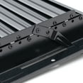 thumbnail image 6 of [2 Pack] Fits 10x4 Duct Opening Steel Adjustable Air Supply Grille by Handua | Register Vent Cover Grill for Sidewall and Ceiling | Black | Outer Size: 11.75" X 5.75", 6 of 9