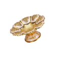 thumbnail image 1 of Maoww Gorgeous Cake Stand Serving Relief Pattern W/ Base for Candy Bar Decoration Golden, 1 of 9