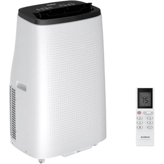 Portable Air Conditioner,15,000 BTU for Rooms up to 850 Sq.Ft., Smart Compact AC Unit with Cooling, Dehumidifier