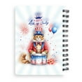 thumbnail image 2 of Happy 4th of July Patriotic Maine Coon Marching Band Uniform Balloons Fireworks Spiral Bound Journal Cat Lover Kitten Owner Gifts 5x7in Spiral Notebook - 13009, 2 of 5