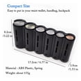 thumbnail image 3 of Portable 6 Slot US Dollar Coins Holder Collector Coin Storage Dispenser with Spring, 3 of 6